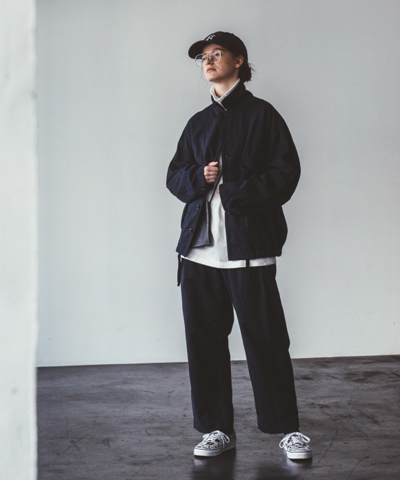 nest Robe UpcycleLino/BASICチノフィールドジャケット UpcycleLino] BASIC チノフィールドジャケット new color｜nest