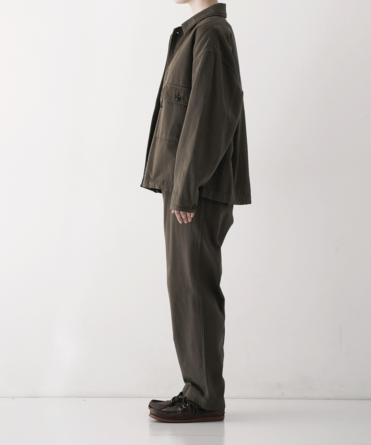 UpcycleLino] BASIC チノフィールドジャケット new color｜nest