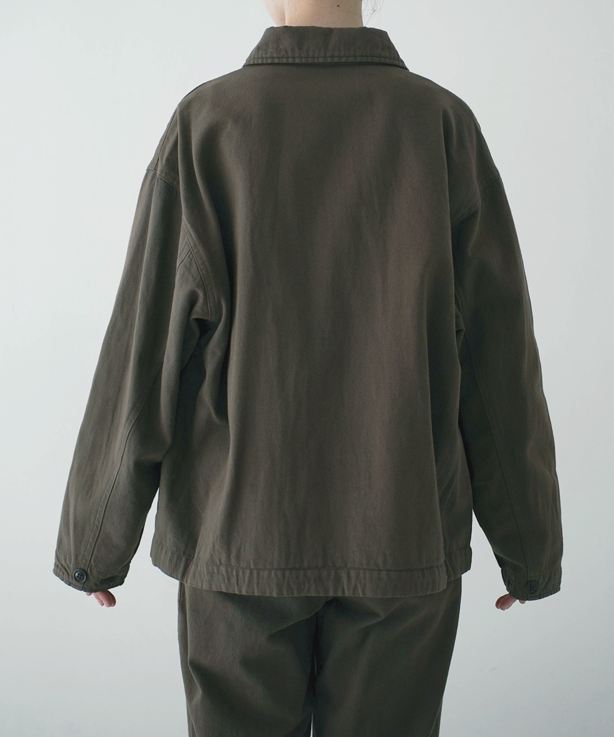 nest Robe UpcycleLino/BASICチノフィールドジャケット UpcycleLino】BASIC チノフィールドジャケット new color｜nest Robe