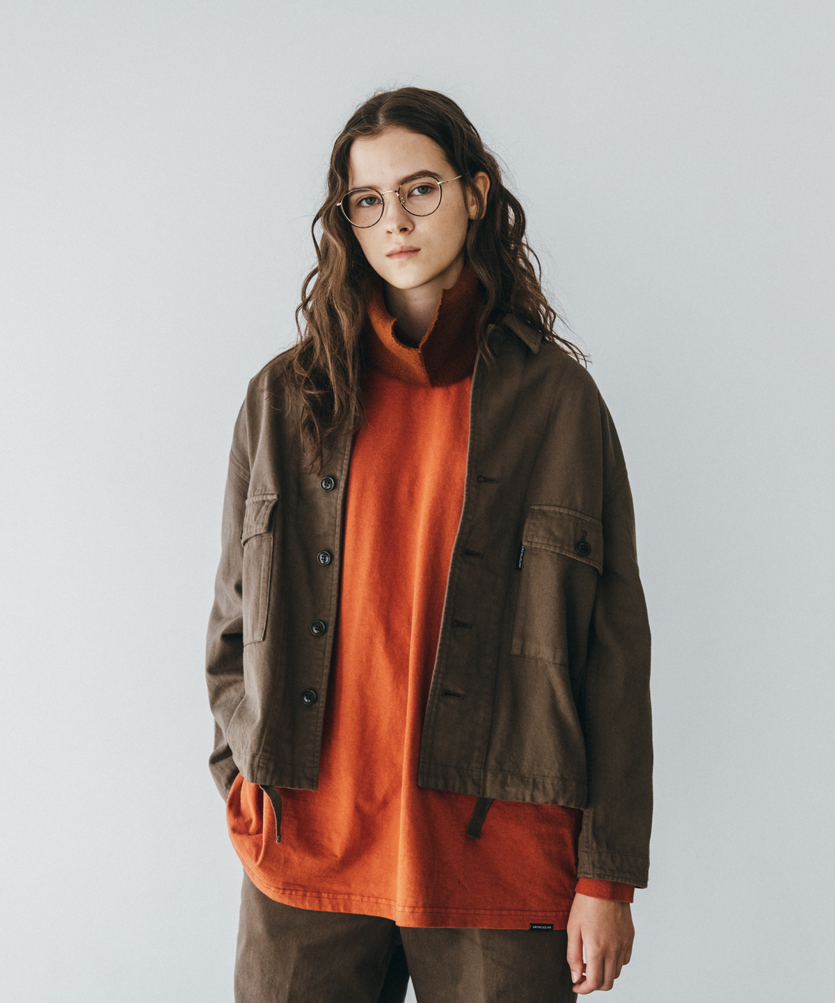 nest Robe UpcycleLino/BASICチノフィールドジャケット UpcycleLino] BASIC チノフィールドジャケット new color｜nest