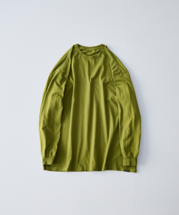 CONFECT　ツイストWフェイス ボートネックプルオーバー　ダークオリーブ nest Robe / CONFECT】ツイストWフェイス ボートネックプル