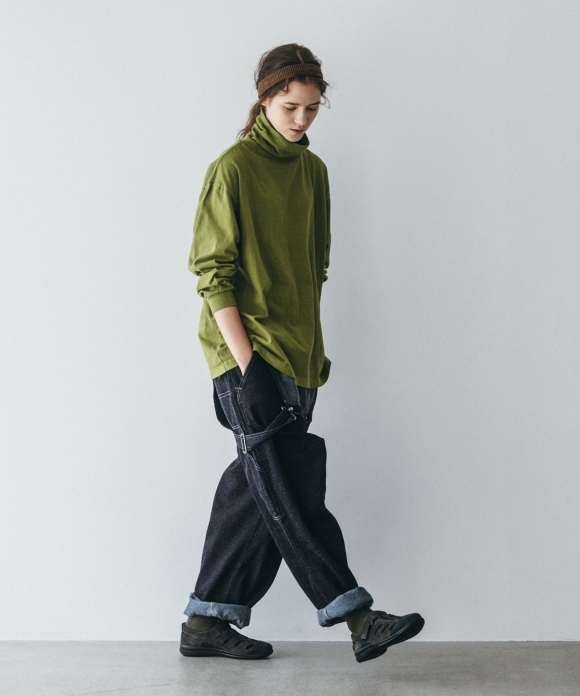 【美品】ネストローブ　コンフェクト　ダッフルジャケット　コットンリネン　カーキ 尾州ウールで仕立てた、CONFECT らしい古典的ミリタリーアウター