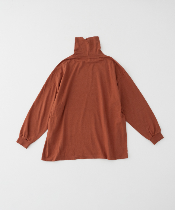 [UpcycleLino] BASIC 天竺長袖ビッグタートル