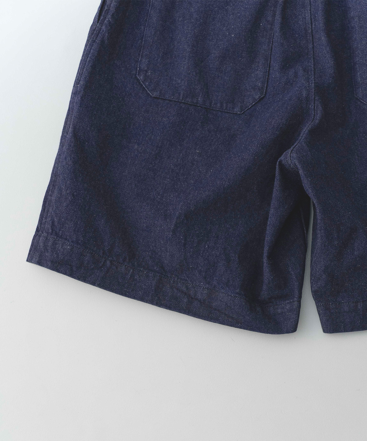 UpcycleLino] BASIC 9.5ozデニムイージーショーツ｜nest Robe