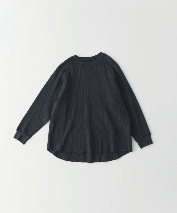 [UpcycleLino] BASIC ワッフルプルオーバー