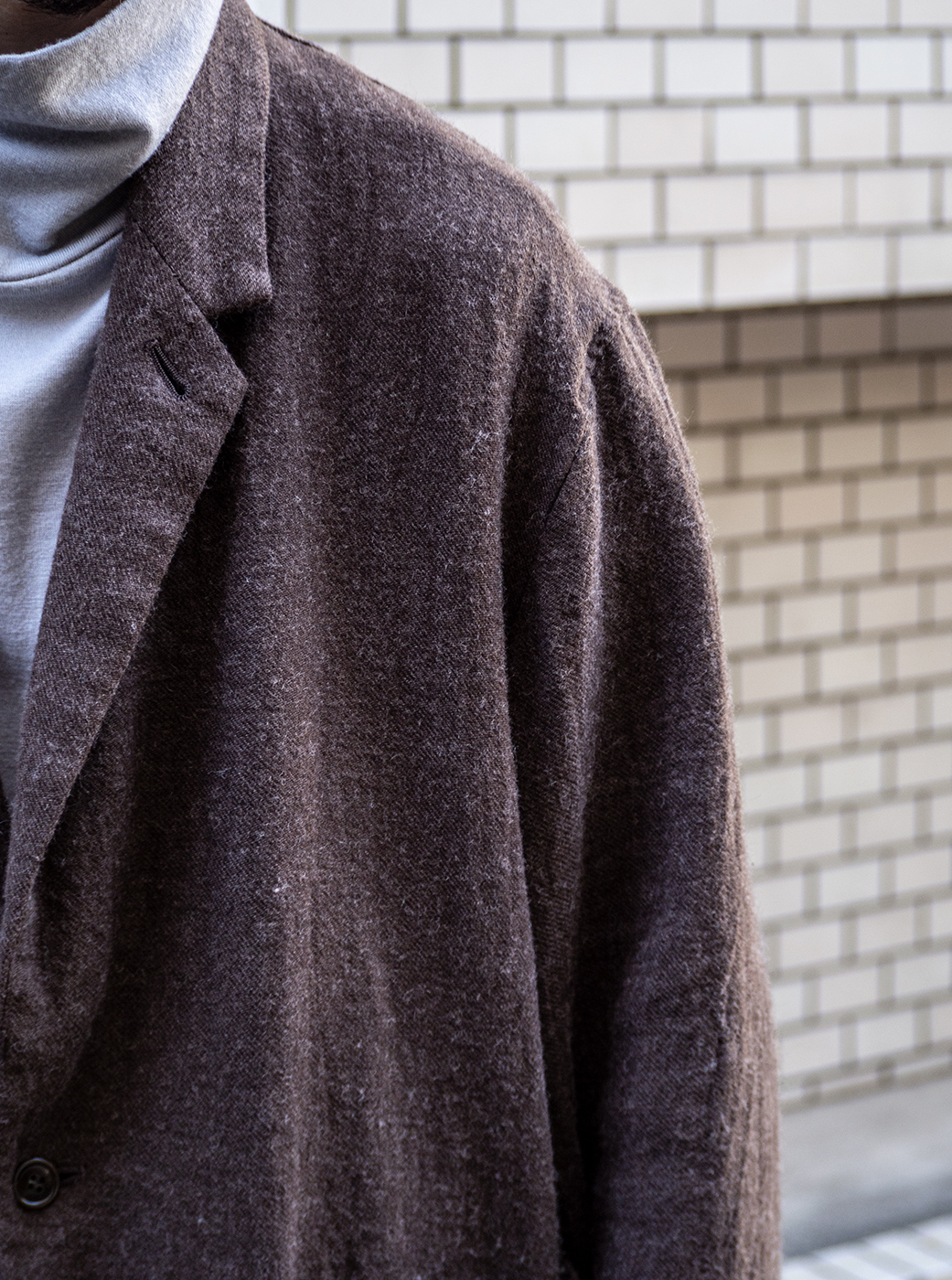 LINEN/WOOL VIYELLA｜nest Robe ONLINE SHOP