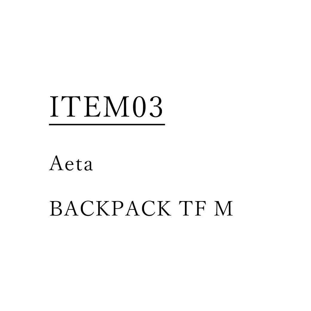 Aeta　BACKPACK TF:M