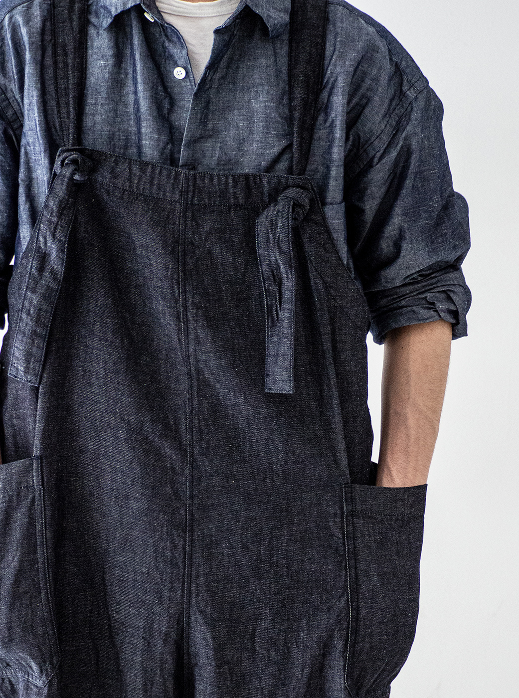 LIGHT DENIM OVERALL / WORK TROUSERS｜nest Robe ONLINE SHOP