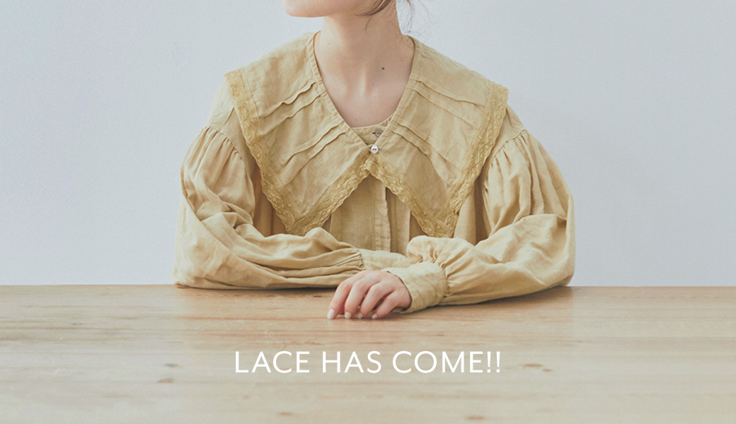 LACE HAS COME !!｜nest Robe ONLINE SHOP